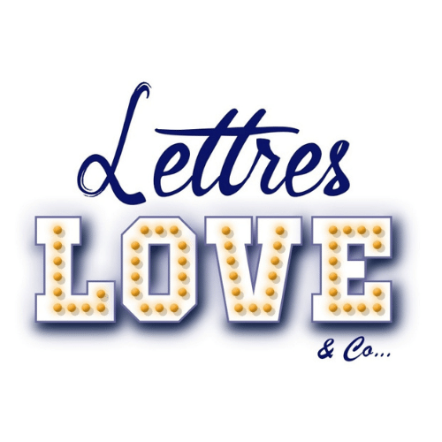Lettres Love, location de lettres lumineuses géantes au salon du mariage Feel the Wedding 2024