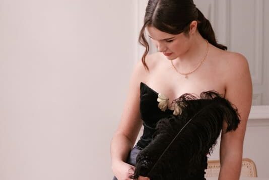 Atelier_Geraldine_Couvreur_Feel_the_Wedding_2025_3 Atelier Géraldine Couvreur, créatrice robes de mariage exposant au salon Feel the Wedding 2025